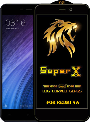 PFOAM Edge To Edge Tempered Glass for Mi Redmi 4A(Pack of 1)