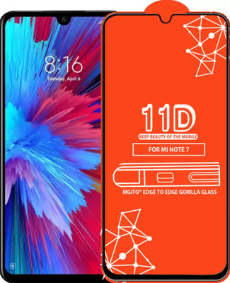Corning Gorilla Edge To Edge Tempered Glass for Redmi Note 7(Pack of 1)