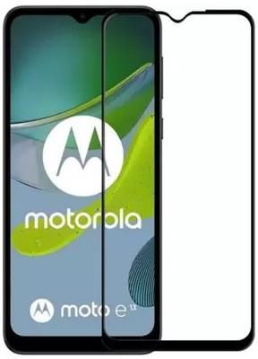 O2MG Edge To Edge Tempered Glass for MOTOROLA e13, MOTO e13(Pack of 1)