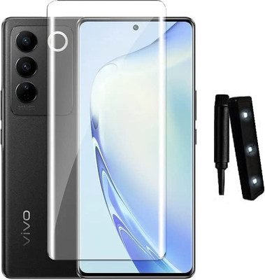 AKSHUD Edge To Edge Tempered Glass for Oppo Reno 11 5G(Pack of 1)