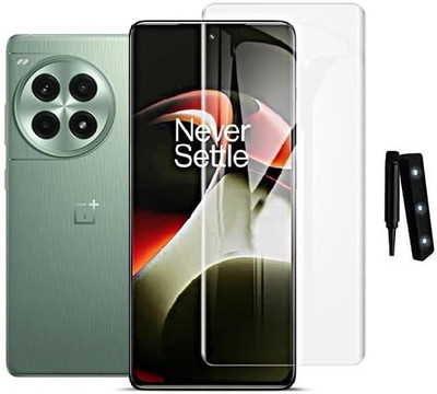 FwellT Edge To Edge Tempered Glass for OnePlus ACE 3 Pro 5G Uv(Pack of 1)