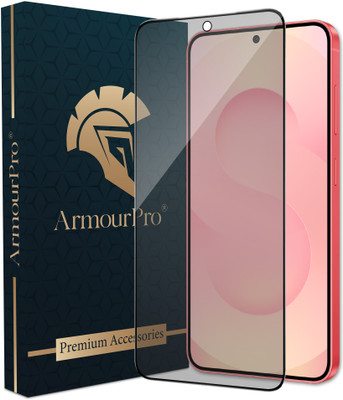 ArmourPro Edge To Edge Tempered Glass for Samsung Galaxy S25 Plus 5G, Samsung Galaxy S25 Plus, Samsung S25 Plus 5G, Samsung S25 Plus, Matte Finish Glass(Pack of 1)
