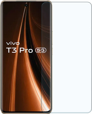 iKare Edge To Edge Tempered Glass for vivo T3 Pro 5G(Pack of 1)
