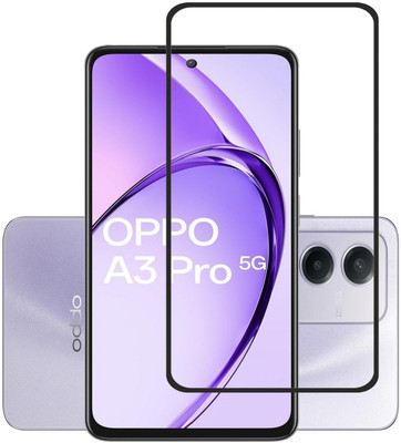 INFINITYWORLD Edge To Edge Tempered Glass for Oppo A3 Pro 5G(Pack of 1)