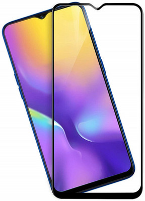 FwellT Edge To Edge Tempered Glass for Lava Blaze 5G(Pack of 1)