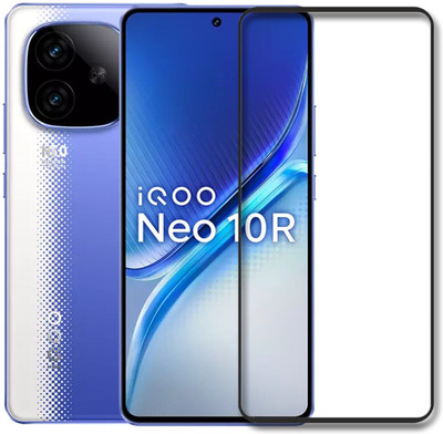 INFINITYWORLD Edge To Edge Tempered Glass for iQOO Neo 10R 5G(Pack of 1)
