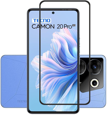 iCopertina Edge To Edge Tempered Glass for Tecno Camon 20 pro(Pack of 1)