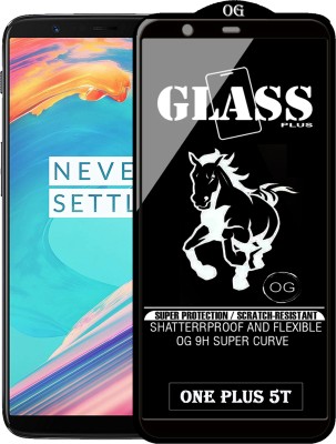 Rofix star Edge To Edge Tempered Glass for OnePlus 5T(Pack of 1)