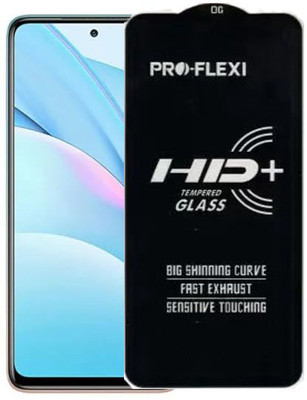 Ansh Traders Edge To Edge Tempered Glass for Lava Yuva3 Pro(Pack of 1)