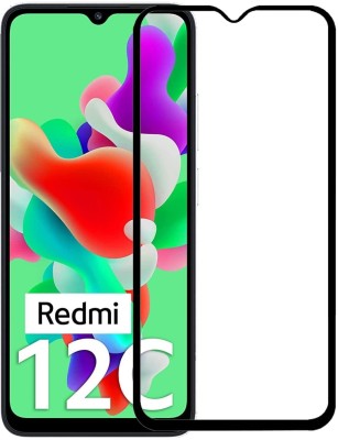 MD SmartBuy Edge To Edge Tempered Glass for Redmi Mi 10 4G, Redmi Mi 10C, Redmi Mi 10 Power, Redmi Mi 12C, Poco C55(Pack of 1)