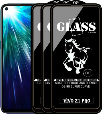 PFOAM Edge To Edge Tempered Glass for VIVO Z1 PRO(Pack of 3)