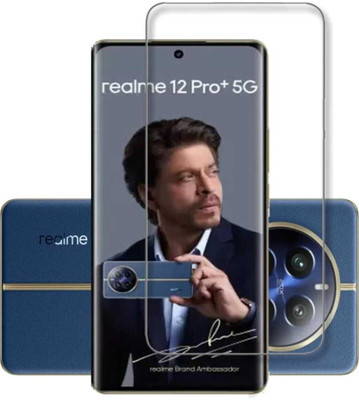 Raazin Edge To Edge Tempered Glass for Realme 12 Pro+, Realme 12 Pro Plus(Pack of 1)