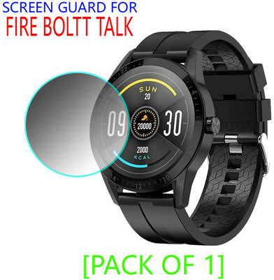 YCHROZE Edge To Edge Tempered Glass for FIRE BOLTT TALK(Pack of 1)