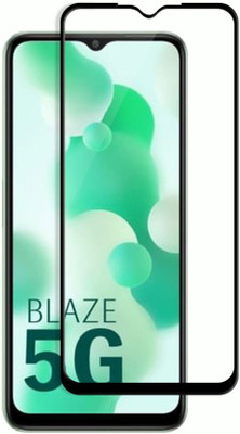 SRT Edge To Edge Tempered Glass for Lava Blaze 5G(Pack of 1)