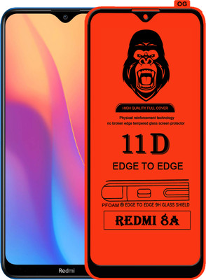 Rofix star Edge To Edge Tempered Glass for REDMI 8A(Pack of 1)