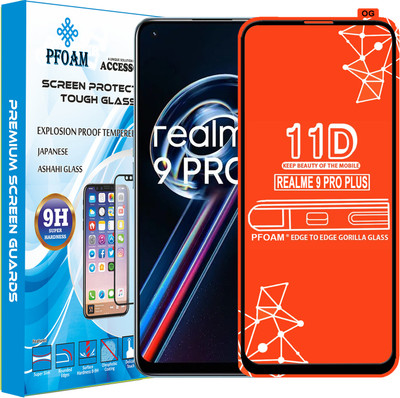 PFOAM Edge To Edge Tempered Glass for REALME 9 PRO PLUS(Pack of 1)