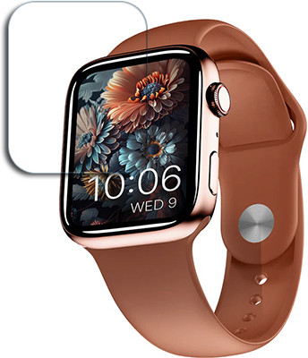 ARBAN Edge To Edge Tempered Glass for crossbeats Ignite Cube 1.9 inch SMARTWATCH SCREEN GUARD(Pack of 1)