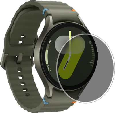 HIDEOUS Edge To Edge Tempered Glass for Samsung Galaxy Watch 7 LTE 40mm(Pack of 1)