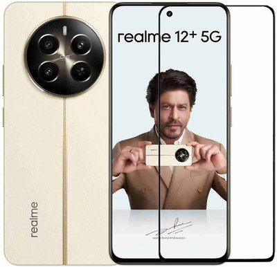 Expromium Edge To Edge Tempered Glass for Realme 12 Plus(Pack of 1)