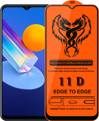 HQ Protection Edge To Edge Tempered Glass for Vivo Y31s(Pack of 1)