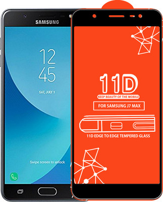 Roxel Edge To Edge Tempered Glass for Samsung Galaxy J7 Max(Pack of 1)