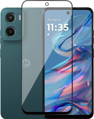Artistque Edge To Edge Tempered Glass for MOTOROLA g05(Pack of 1)
