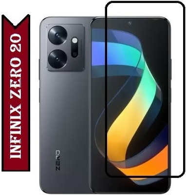 ROYALBASE Edge To Edge Tempered Glass for Infinix Zero 20(Pack of 1)