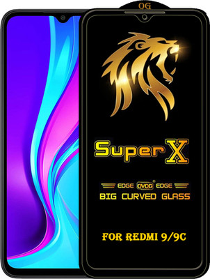 PFOAM Edge To Edge Tempered Glass for REDMI 9C(Pack of 1)