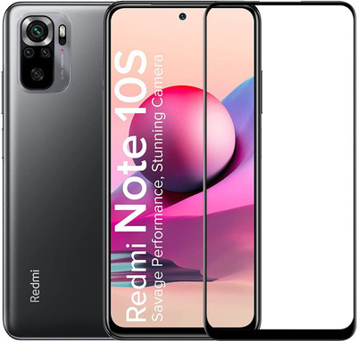 Gorilla Glass Edge To Edge Tempered Glass for Redmi Note 10S(Pack of 1)