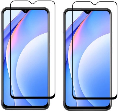 Cover Alive Edge To Edge Tempered Glass for Poco M3, Redmi 9 power, Poco M2, Mi Redmi 9 Prime, Mi Redmi Note 8 Pro(Pack of 2)