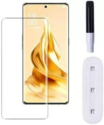 Mobtech Edge To Edge Tempered Glass for OnePlus 12 5G(Pack of 1)