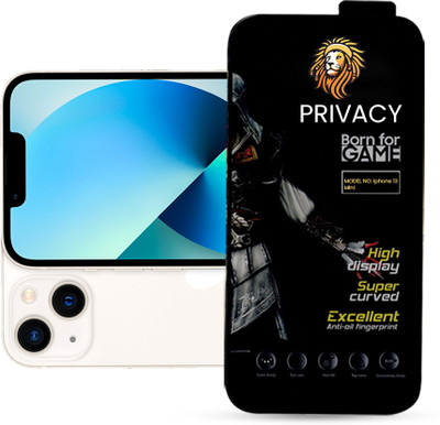 BHIMADA Edge To Edge Tempered Glass for IPHONE_13_MINI(Pack of 1)