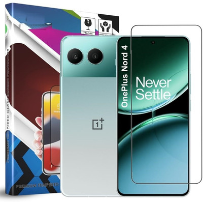 Flipkart SmartBuy Edge To Edge Tempered Glass for OnePlus Nord 4 5G(Pack of 1)