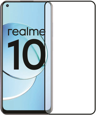 GLOBAL NOMAD Edge To Edge Tempered Glass for realme 10(Pack of 1)