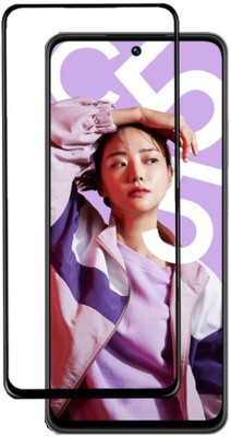 Caseline Edge To Edge Tempered Glass for Realme C55, Realme C55 4G, Realme Narzo N55(Pack of 1)