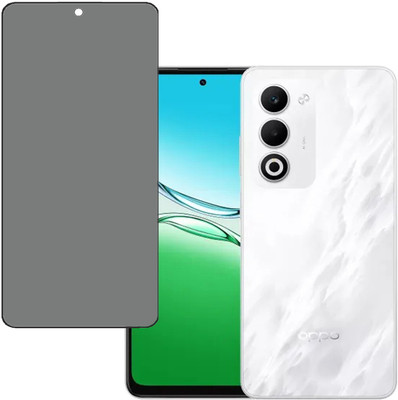 KARTRAY Edge To Edge Tempered Glass for Oppo A5 5G, Privacy Tempered glass(Pack of 1)