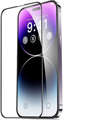STP FEEL Edge To Edge Tempered Glass for iPhone 16 Plus 5G / iPhone 15 Plus 5G(Pack of 1)
