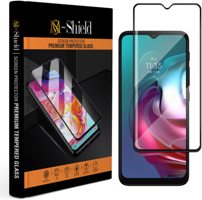 MS-Shield Edge To Edge Tempered Glass for Motorola G30(Pack of 1)