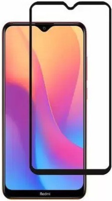 VISHRN Edge To Edge Tempered Glass for Mi Redmi 8A(Pack of 1)