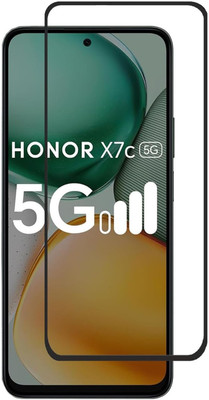 INFINITYWORLD Edge To Edge Tempered Glass for Honor X7c 5G(Pack of 1)