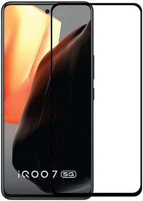 NaturalBuy Edge To Edge Tempered Glass for iQOO 7 5G-- (with Easy Installation Kit) (Edge to Edge Coverage) (with Easy Installation Kit)(Pack of 1)