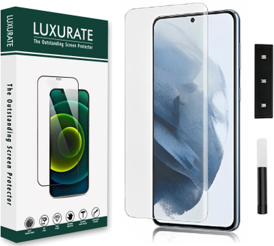 LUXURATE Edge To Edge Tempered Glass for Lava Agni 2, Lava Agni 2 5G(Pack of 1)