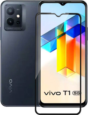 Flipkart SmartBuy Edge To Edge Tempered Glass for vivo T1 5G(Pack of 1)