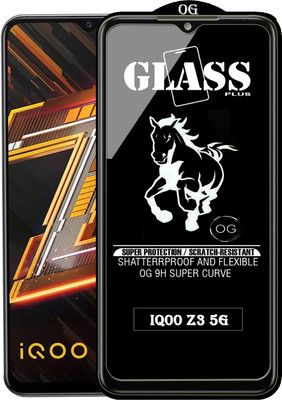 PFOAM Edge To Edge Tempered Glass for IQ00 Z3 5G(Pack of 1)