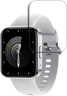 SOMTONE Edge To Edge Tempered Glass for DIZO Watch D Talk 1.8 INCH SMARTWATCH SCREEN GUARD(Pack of 1)