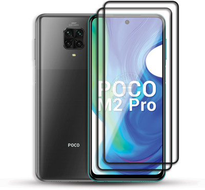 PROACCS Edge To Edge Tempered Glass for POCO M2 PRO(Pack of 2)