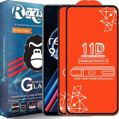 Roxel Edge To Edge Tempered Glass for Realme 9 Pro Plus 5G(Pack of 2)
