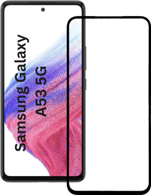 Kartuce Edge To Edge Tempered Glass for SAMSUNG Galaxy A53 5G(Pack of 1)
