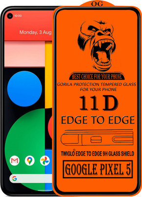 TWIGLO Edge To Edge Tempered Glass for GOOGLE PIXEL 5(Pack of 1)