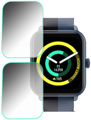 daffin Edge To Edge Tempered Glass for DIZO Watch D2(Pack of 2)